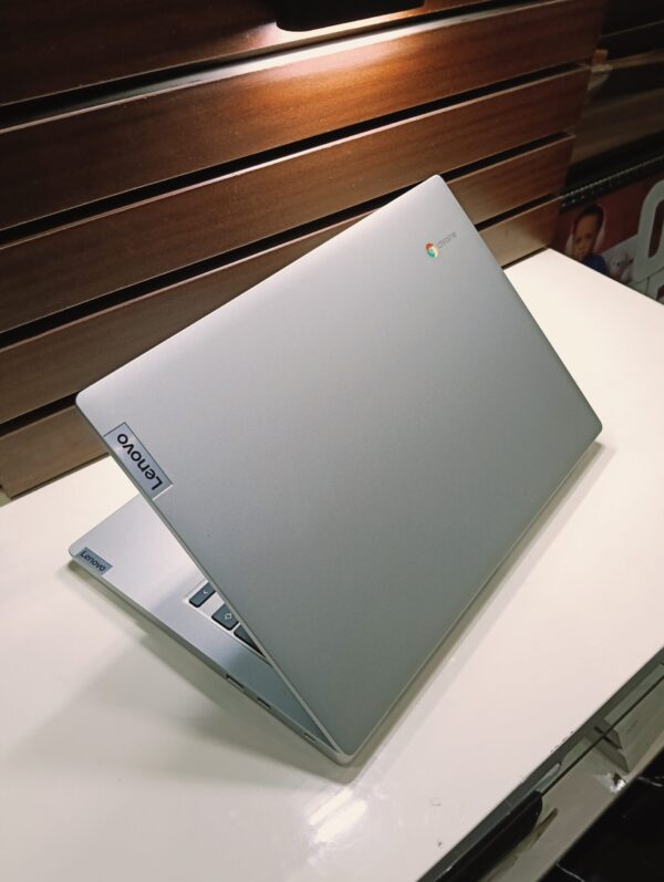 Lenovo IdeaPad 3 Chromebook – Cloud Storage – Ultra Slim – Silver Color – Super Fast – Intel Inside — product image